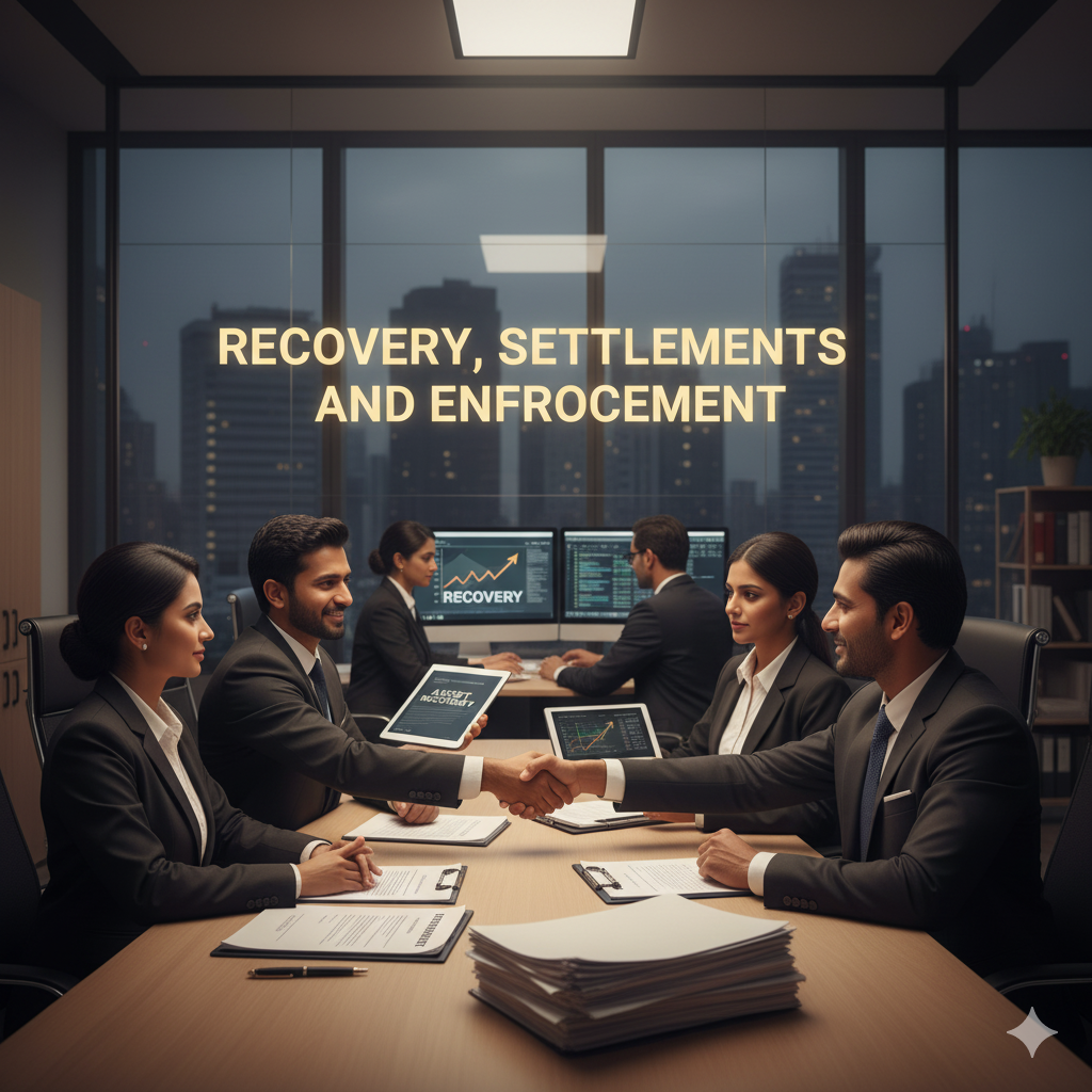 recovery, settlements, and enforcement